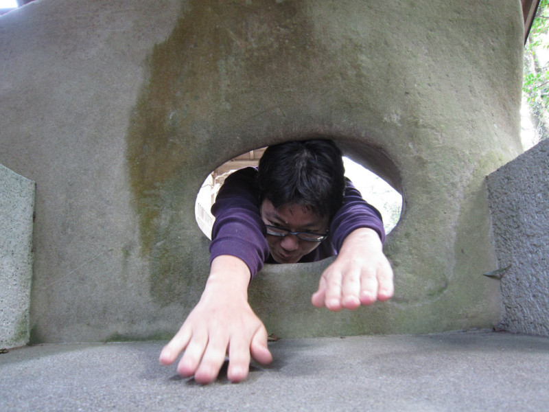 久礼八幡宮役抜け石