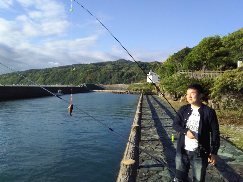 釣り　in 安芸市