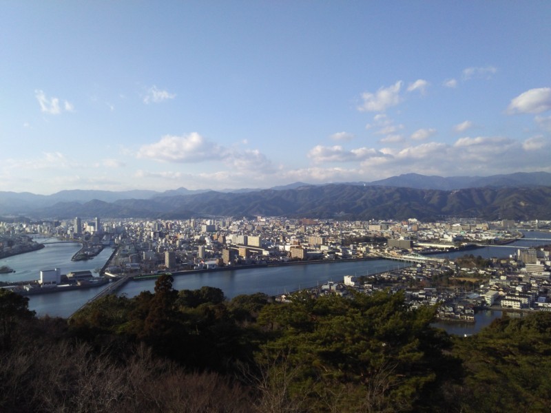 五台山公園　in 高知市